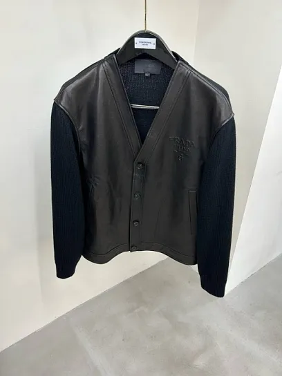PRADA Мужская куртка из овечьей кожи