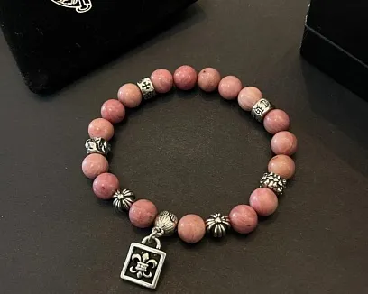 CHROME HEARTS Мужской браслет розовый