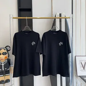 LOUIS VUITTON Мужская футболка черная с лого