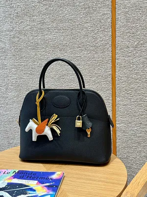 HERMES Женская сумка Bolide 31 см 89/noir Epsom