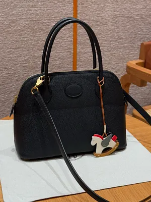 HERMES Женская сумка Bolide 27 см 89/noir Epsom