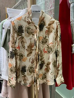 LORO PIANA Женская блузка шёлк