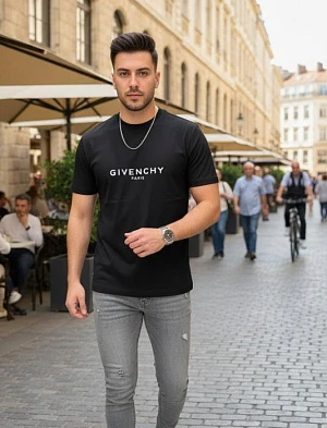 GIVENCHY Мужская футболка черная