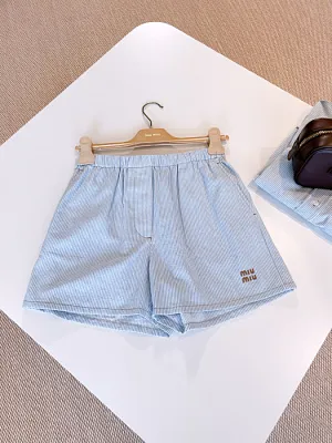MIU MIU Женские шорты хлопок