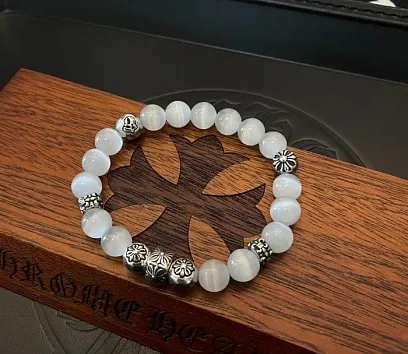 CHROME HEARTS Мужской браслет с камнем кошачий глаз