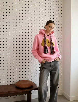 PALM ANGELS Женская толстовка с принтом 