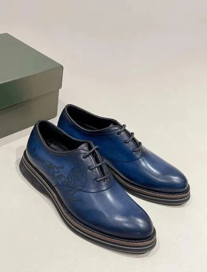 BERLUTI Мужские туфли из коровьей кожи винтажные