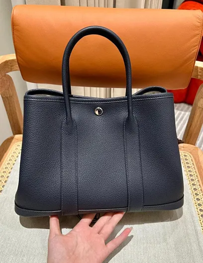 HERMES Женская сумка Garden party 30 см 2z Clemence