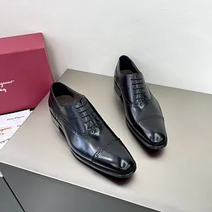 SALVATORE FERRAGAMO Мужские оксфорды на шнуровке