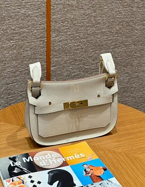 HERMES Женская сумка Jypsiere 23 см 10/craie Evercolor