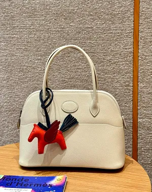 HERMES Женская сумка Bolide 27 см 10/Craie Epsom