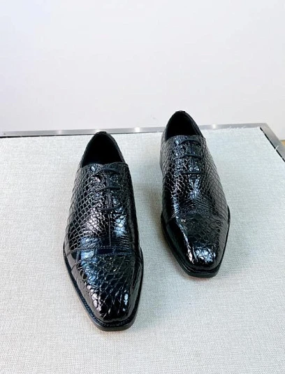 BERLUTI Мужские туфли из крокодиловой кожи