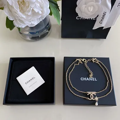 CHANEL Женский чокер двойной