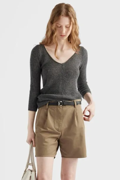 PRADA Женские шорты из хлопка