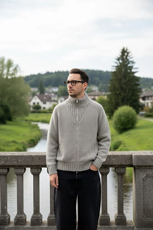 BRUNELLO CUCINELLI Мужской свитер из кашемира 