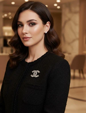 CHANEL Женская брошь 