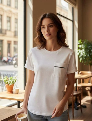 BRUNELLO CUCINELLI Женская футболка