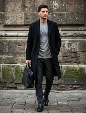 BRUNELLO CUCINELLI Мужская футболка из хлопка