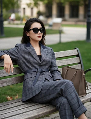 BRUNELLO CUCINELLI Женский классический костюм двойка