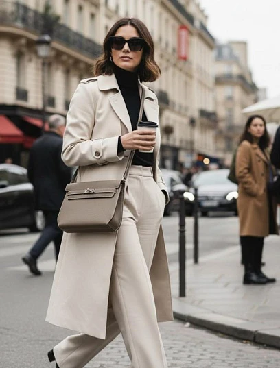 HERMES Женская сумка Kelly Depeches 25 см 18/Etoupe Togo