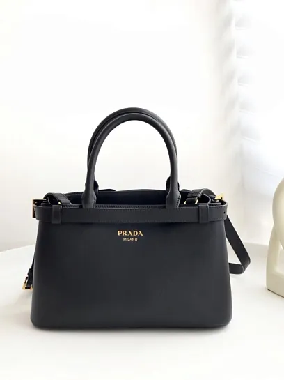 PRADA Женская сумка Buckle с двойным ремнем 