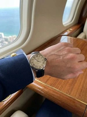 CARTIER Мужские часы Ballon Bleu 42 мм