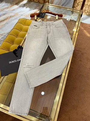 DOLCE & GABBANA Мужские джинсы хлопок