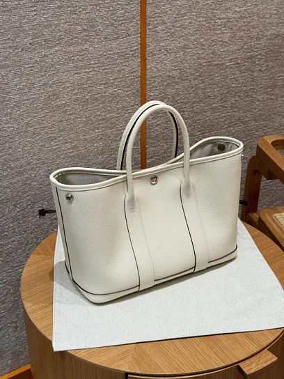 HERMES Женская сумка Garden party 30 см i2/Nata Epsom