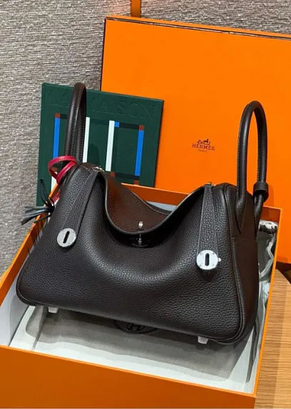 HERMES Женская сумка Lindy 30 см 3S Clemence