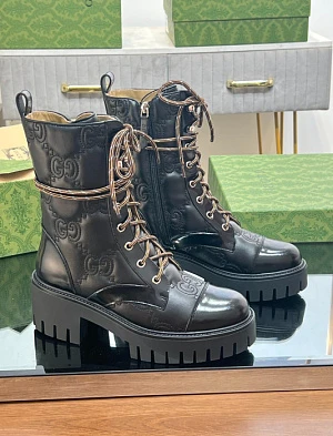 GUCCI Женские ботинки GG Matelass