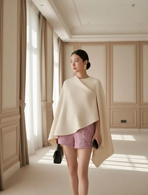 CHANEL Женские шорты из твида