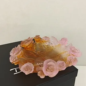 DAUM Фруктовая тарелка Rose