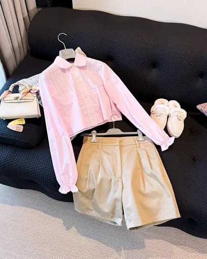 PRADA Женская рубашка хлопок