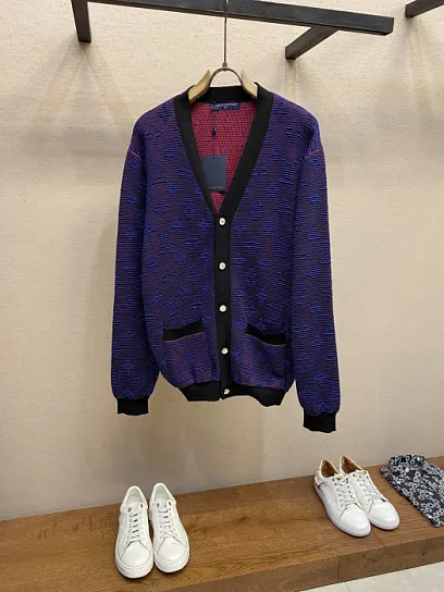 LOUIS VUITTON Мужской кардиган