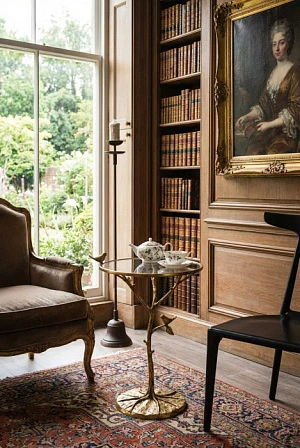 MEETROPOL Журнальный столик из латуни