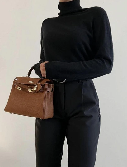 HERMES Женская сумка Kelly 32 см 37/gold Swift