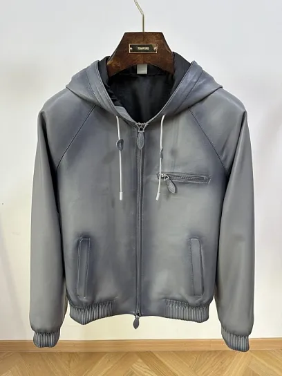 BERLUTI Мужская куртка из овечьей кожи