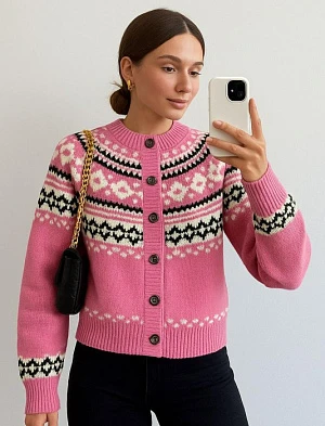 MIU MIU Женсккий кардиган из шерсти 