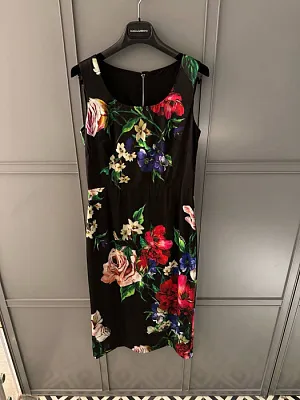 DOLCE & GABBANA Женское платье атлас