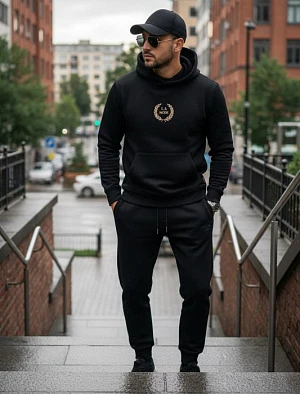 PRADA Мужские брюки в классическом джоггер-силуэте