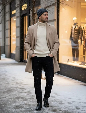 FENDI Мужские джинсы глубокий черный цвет