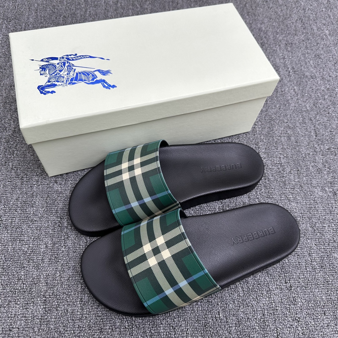 BURBERRY Мужские шлёпанцы 