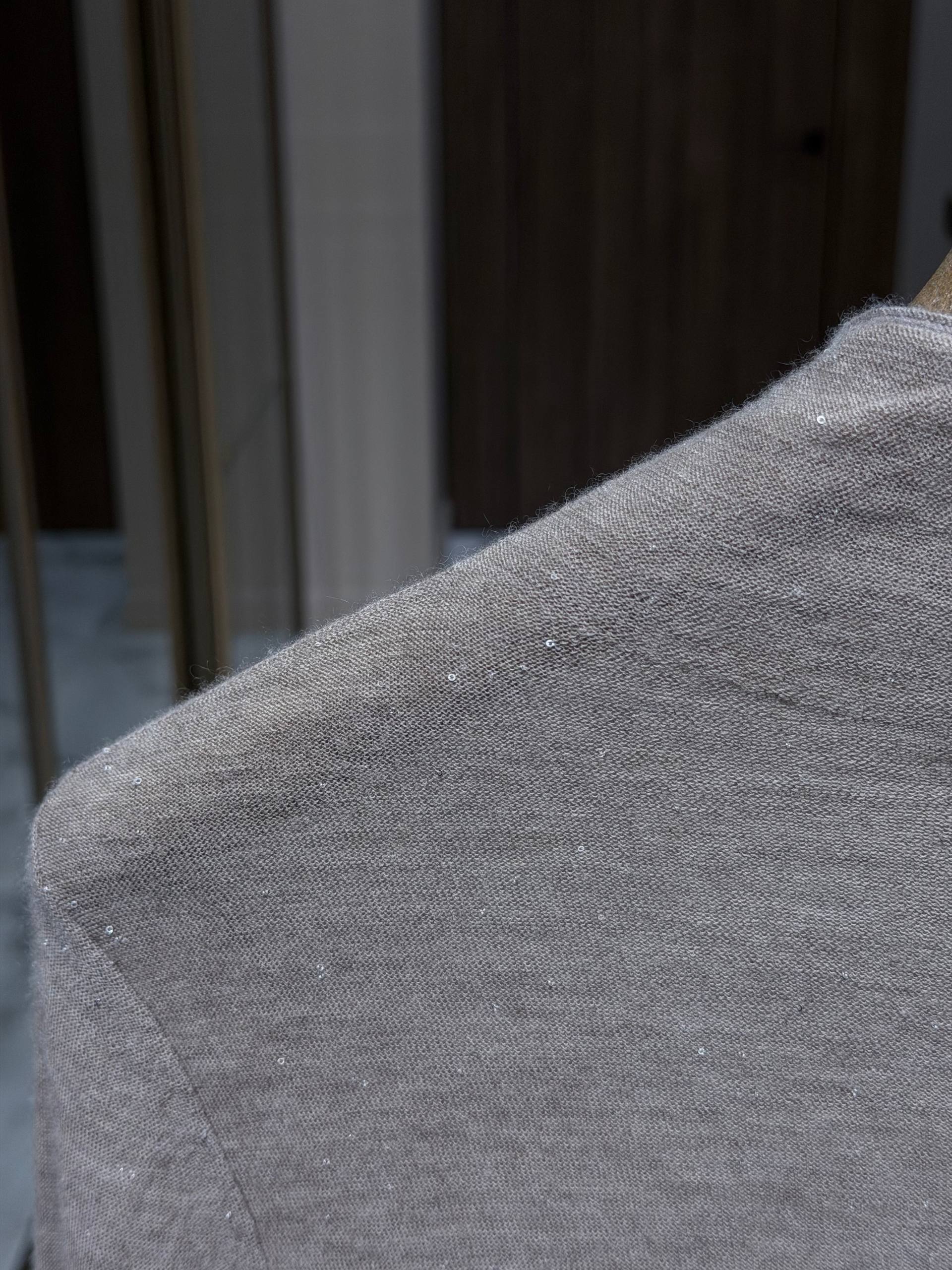 BRUNELLO CUCINELLI Женская водолазка с микро-пайетками