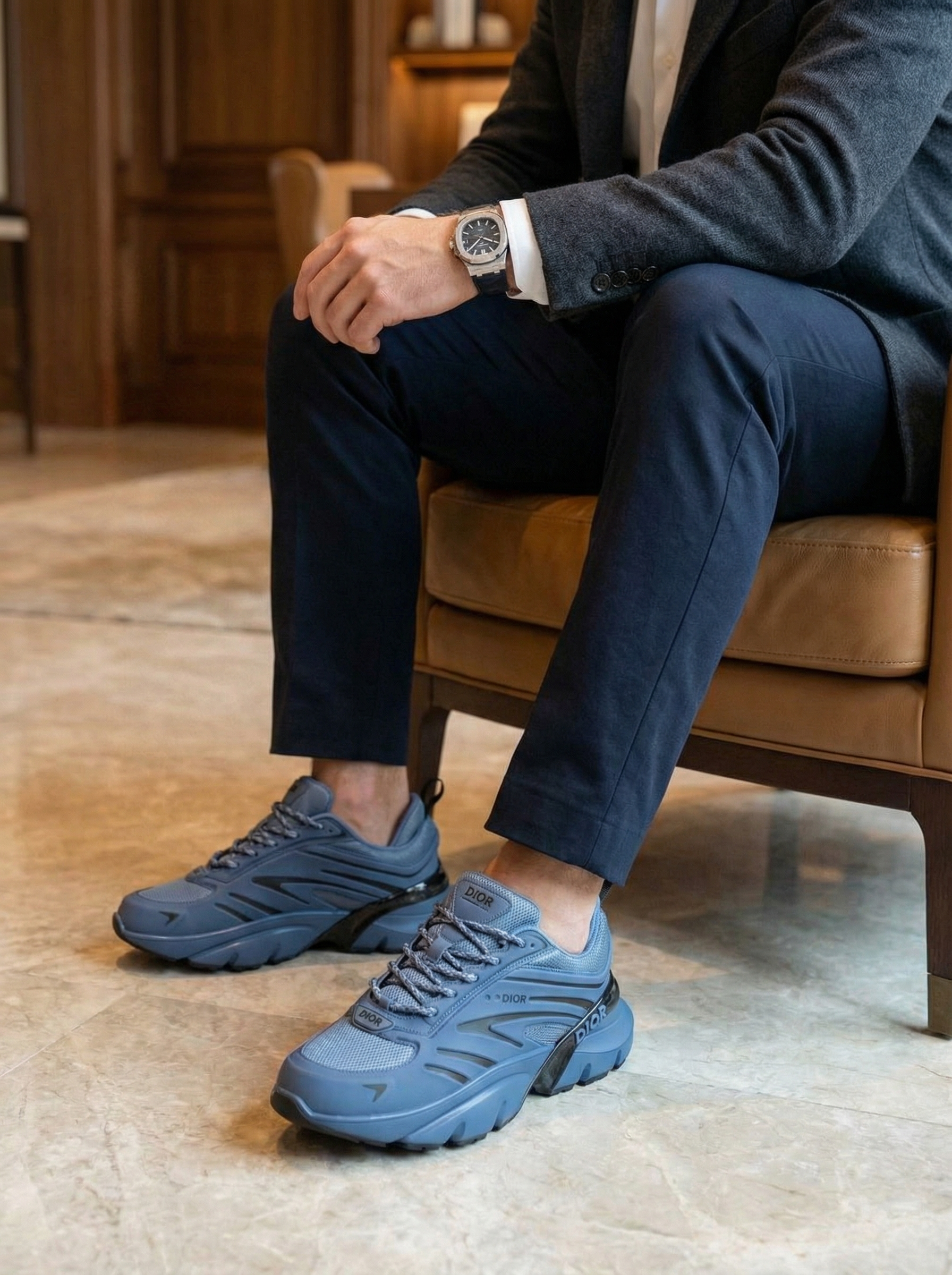 CHRISTIAN DIOR Мужские кроссовки B44 Blade