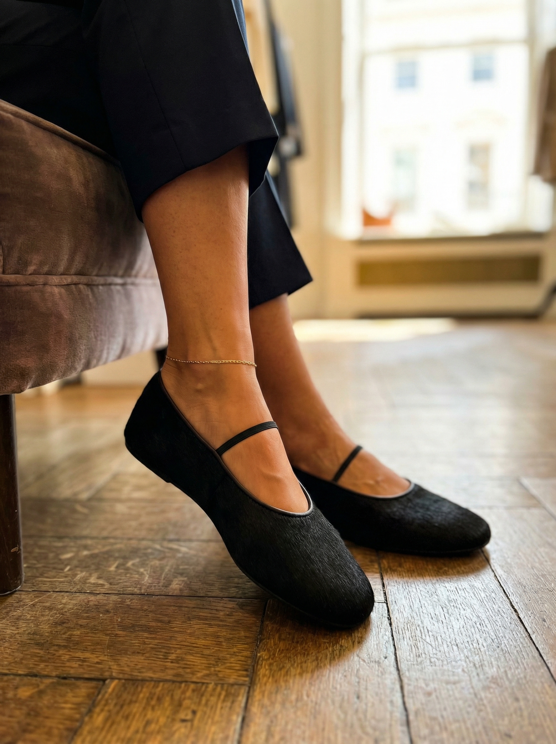 THE ROW Женские балетки Mary Jane