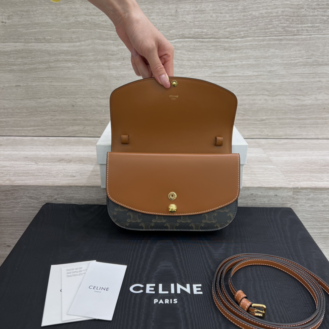 CELINE Женская сумка Duo Wallet on Strap