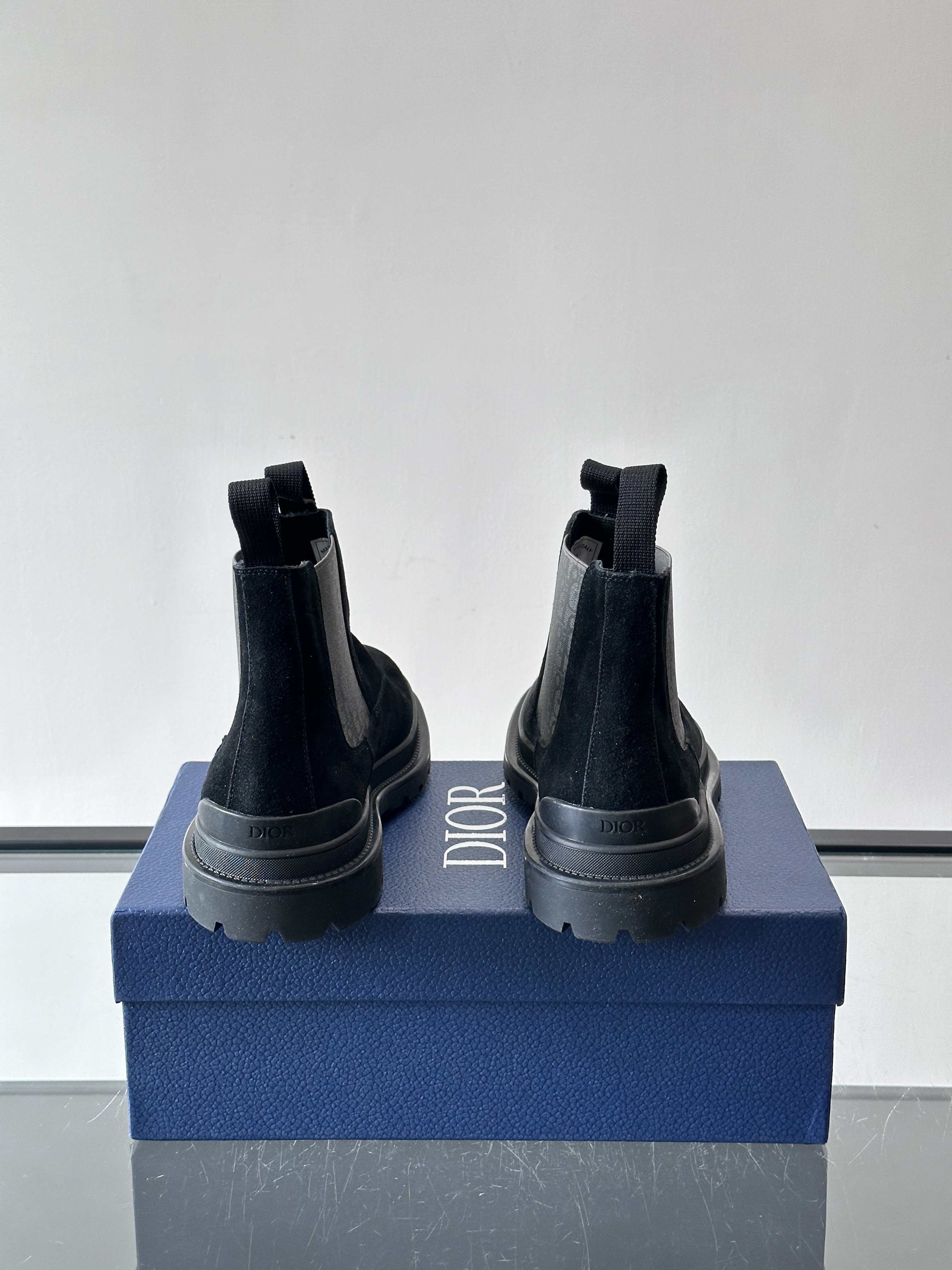 CHRISTIAN DIOR Мужские ботинки Combat Chelsea Boots