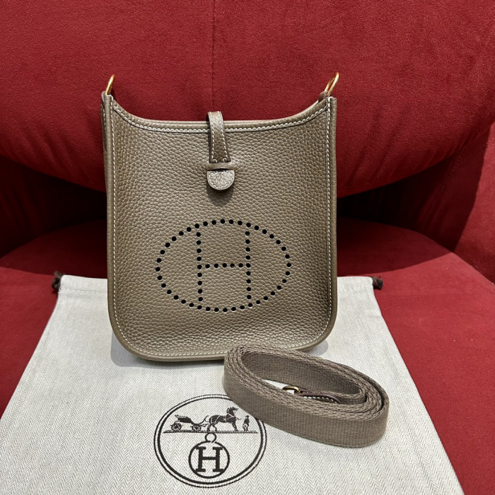  Hermes Женская сумка Evelyne 16 см ck18 Clemence