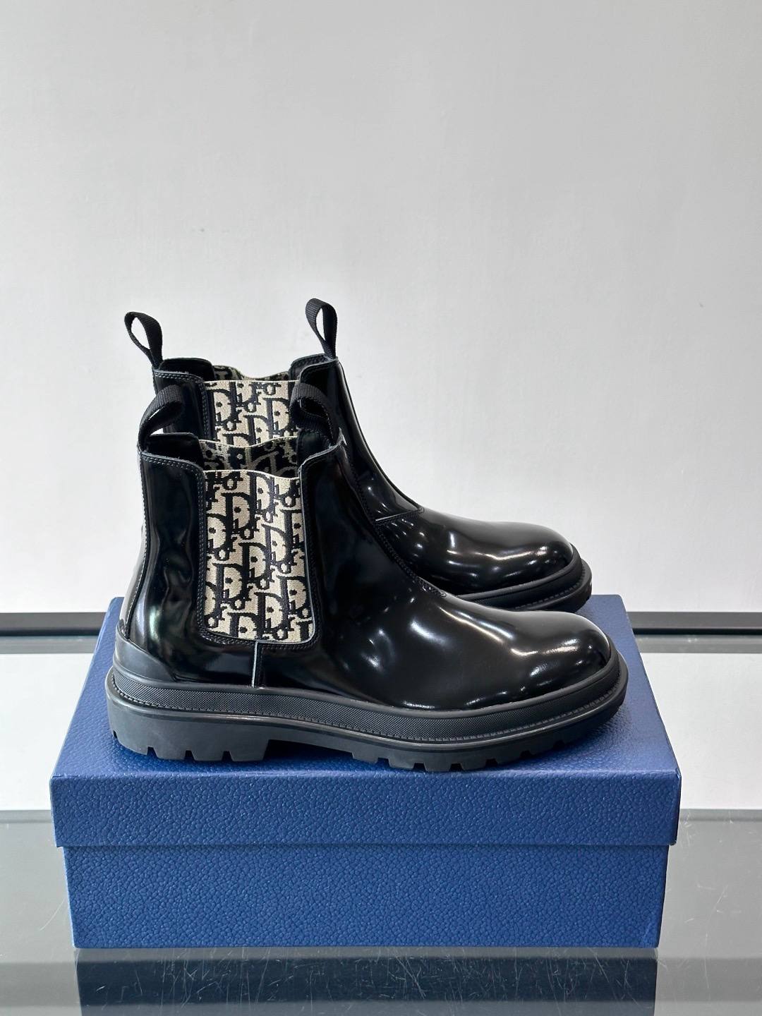 CHRISTIAN DIOR Мужские ботинки Combat Chelsea Boots