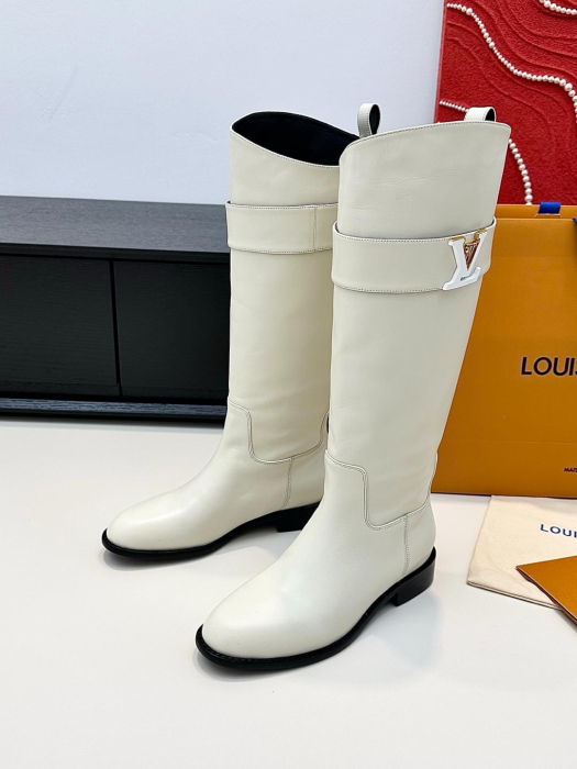 LOUIS VUITTON Женские сапоги на низком каблуке